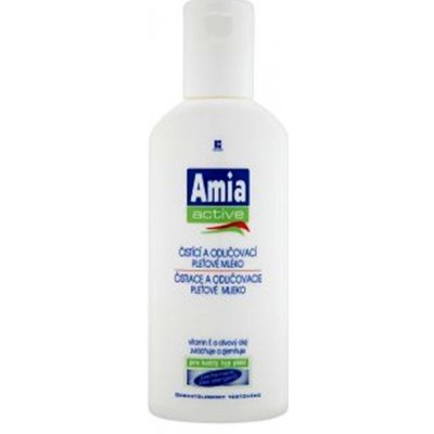 Amia active čistící a odličovací pleťové mléko 200 ml