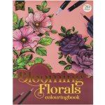 Antistresová omalovánka BLOOMING FLORALS 20 stran – Sleviste.cz