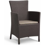 KETER Iowa Křeslo ratanové hnědé 215520 – Zboží Dáma
