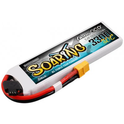 Gens Ace Acepow Electronics Co. Ltd Soaring G-Tech LiPo 2S 3300mAh 7,4V 2S1P 30C XT60 Plug – Zboží Dáma