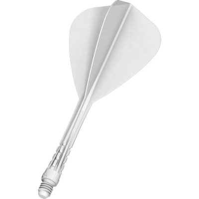 Mission Force 90 Vortex bílé integrované Kite letky a dlouhé násadky na šipky – Hledejceny.cz