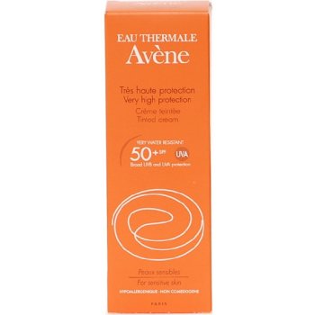 Avène Sun Sensitive tónovací krém na opalování SPF50+ 50 ml