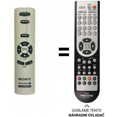 Dálkový ovladač Predátor Sony RMT-CS200A – Zboží Živě