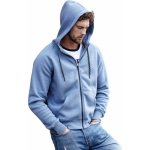 Fashion mikina Tee Jays s dvojitou kapucí a kovovým zipem : deep green – Hledejceny.cz