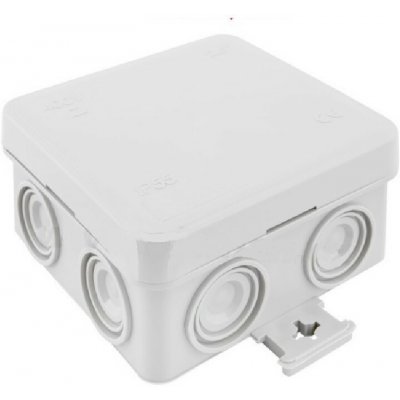 Krabice F8 - MiniBOX IP55 rozbočovací, s naklapávacím víčkem, 75x75x40mm typ 3051 famatel – Zboží Mobilmania