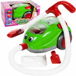 Majlo Toys Dětský vysavač na baterie se světlem Little Cleaner zelený