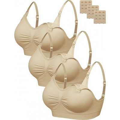 Kojící podprsenky 3ks Béžová – Zboží Mobilmania