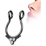 Šperky4U falešný piercing do nosu septum ST0019-K – Zboží Mobilmania