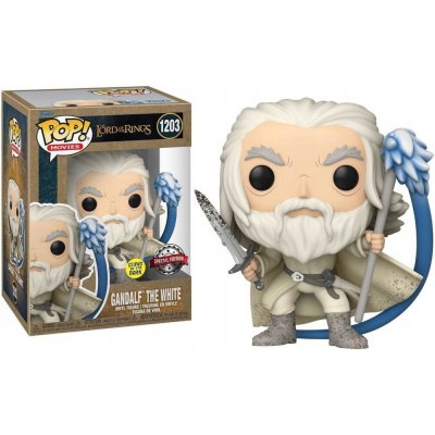 Funko Pop! 1203 The Lord of the Rings Gandalf The White Glows in the Dark – Zboží Mobilmania