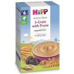 HiPP PRAEBIOTIK Mléčná kaše vícezrnná se švestkami 2 x 225 g – Zboží Dáma