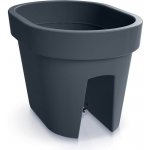 květináč LOFLY RAILING na zábradlí plastový 40 cm – HobbyKompas.cz