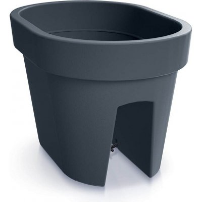 květináč LOFLY RAILING na zábradlí plastový 40 cm – HobbyKompas.cz