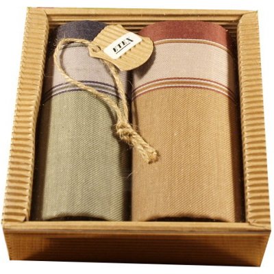 Etex pánské bavlněné kapesníky dárkové 2ks – Zboží Dáma