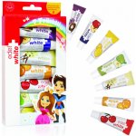 Edel+White dětské dentální pasty s ovocnými příchutěmi 7 x 9,4 ml – Zbozi.Blesk.cz