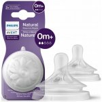 Philips Avent savička Natural Response 2 novorozenecký průtok 2 ks transparentní – Zboží Dáma