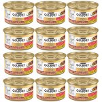 Gourmet Gold cat losos a kuře ve šťávě 12 x 85 g – Zboží Mobilmania