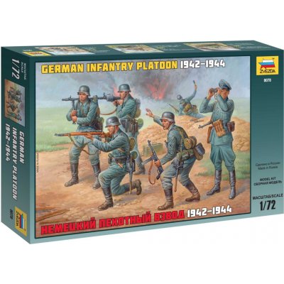 Wargames figurky 8078 German Infantry WWII 1:72 – Zboží Dáma