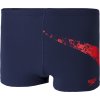 Koupací šortky, boardshorts Speedo Boomstar Aquashort Navy red