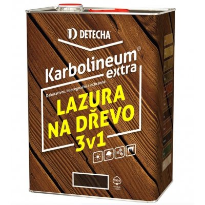 Detecha Karbolineum extra 8 kg Ořech – Zboží Mobilmania