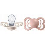 Bibs Supreme silikon Ivory blush 2 ks – Sleviste.cz