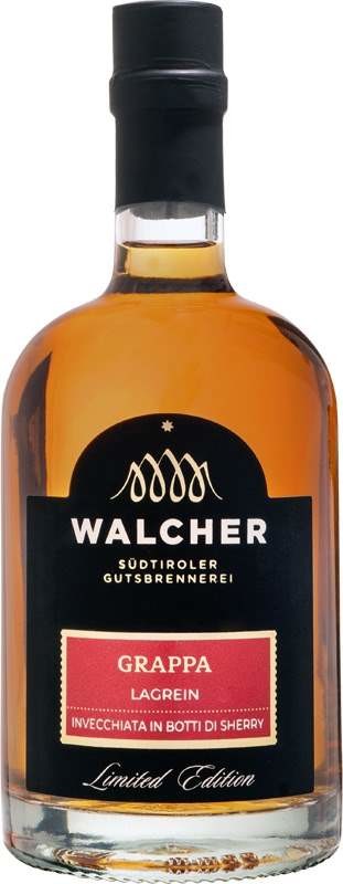 Grappa Walcher Lagrein 40% 0,5 l (holá láhev)