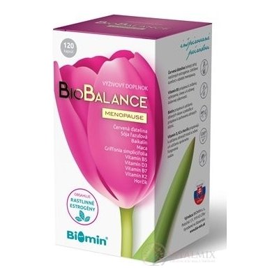 Biomin BioBalance MENOPAUSE kapslí 120 ks – Hledejceny.cz