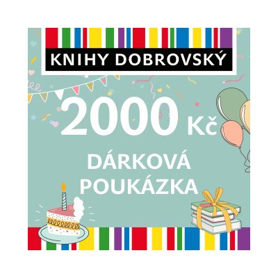 Narozeninová elektronická dárková poukázka 2000 Kč – Zboží Dáma
