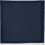 Hana-Fukin sashiko utěrka 33 × 33 cm kaki no hana indigo – Zboží Dáma