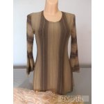 Drahstyl halenka společenská CUPKA Hnědá – Zboží Dáma