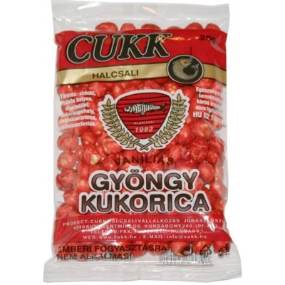 CUKK Foukaná kukuřice Pearl Corn 25 g vanilka – Zbozi.Blesk.cz