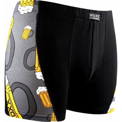 Fuski Boma boxerky Kamil image PIVO šedé – Zboží Mobilmania