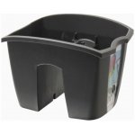 Prosperplast DCRO240-S433 Květináč na balkonové zábradlí Crown 24 antracit – Hledejceny.cz