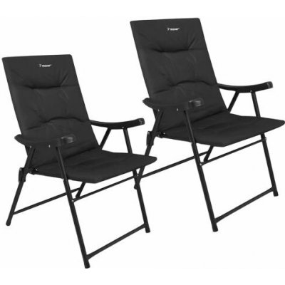 Trizand 27610 Rybářské skladací židle 59 × 70 × 91 cm, sada 2 ks, černé – Hledejceny.cz