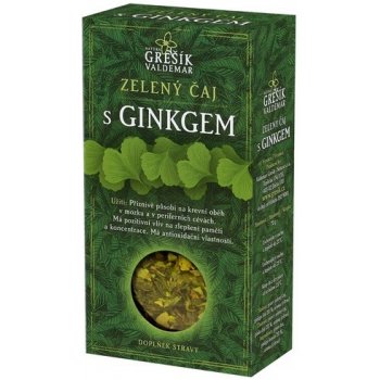 Grešík Zelený čaj s ginkgem syp. 70 g