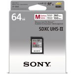 Sony SDXC SF-M 64GB Class 10 UHS-II SF64M