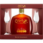 Ophyum Grand Premiere Rhum 12y 40% 0,7 l (dárkové balení 2 sklenice) – Zbozi.Blesk.cz