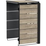 Keter Hide Away 1x240l 67,8x84,3x121,2cm Ashwood – Hledejceny.cz