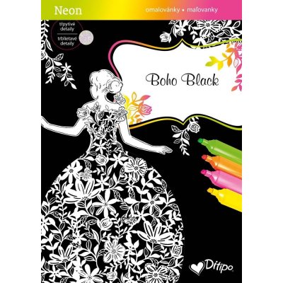 Boho Black Neon – Zboží Mobilmania