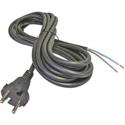 Napájecí kabel Emos Flexo 2x1 5m černá – Zboží Živě