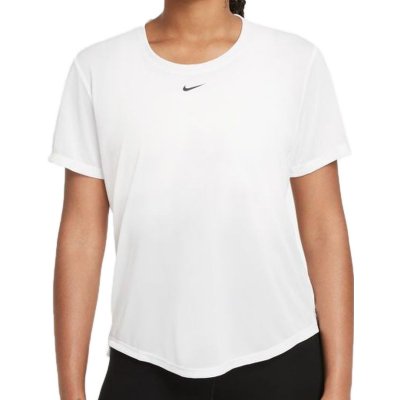 Nike One Dri-Fit SS Slim Top W white/black – Sleviste.cz