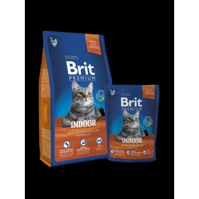 Brit cat Dry Premium Indoor 8 kg – Zboží Mobilmania