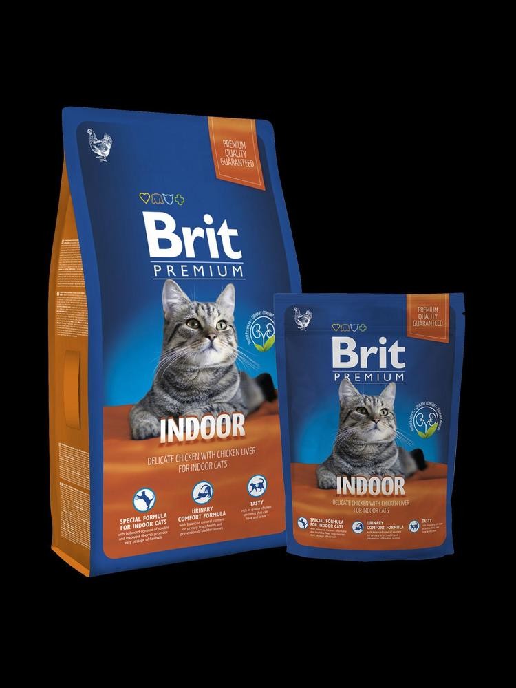 Brit cat Dry Premium Indoor 8 kg