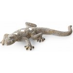 EUROFIRANY DEKORAČNÍ FIGURKA GATOS 25X11X5 CM STŘÍBRNÁ – Hledejceny.cz