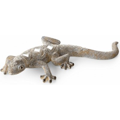 EUROFIRANY DEKORAČNÍ FIGURKA GATOS 25X11X5 CM STŘÍBRNÁ – Hledejceny.cz