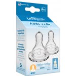 Dr. Brown´s savička úzké hrdlo 2 ks Typ 3 transparentní – Hledejceny.cz