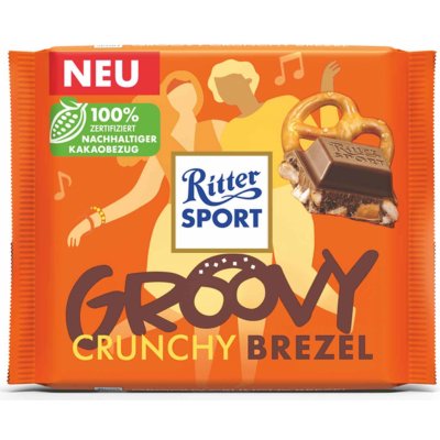 Ritter Sport Groovy Crunchy Brezel 100 g – Zboží Mobilmania