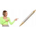 Parker 1502/3231687 Royal I.M. Premium Warm Grey GT kuličkové pero – Zboží Dáma