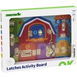Tooky Toy Activity Board se zámky Farma – Zbozi.Blesk.cz