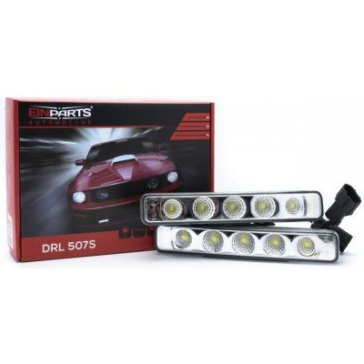 Einparts LED světlo pro denní svícení 2x5 W 2x500LM 6000K [507S]