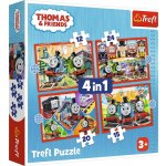 Trefl Mašinka Tomáš 4v1 35,48,54,70 dílků – Zboží Dáma